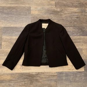 Cropped Black Blazer